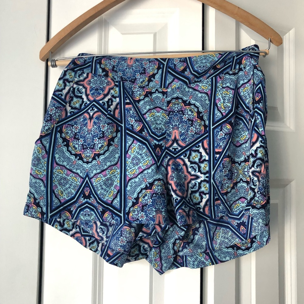 Tinted high waist shorts